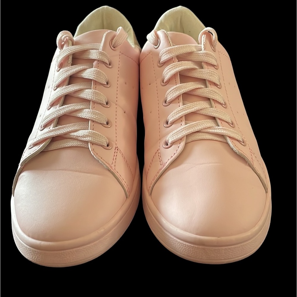 Streetwear Society Light Pink and Rose Gold Lace Up Women’s Sneaker Size 8 - Picture 6 of 13